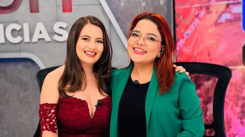 Shirle Calix y Ariela Cáceres