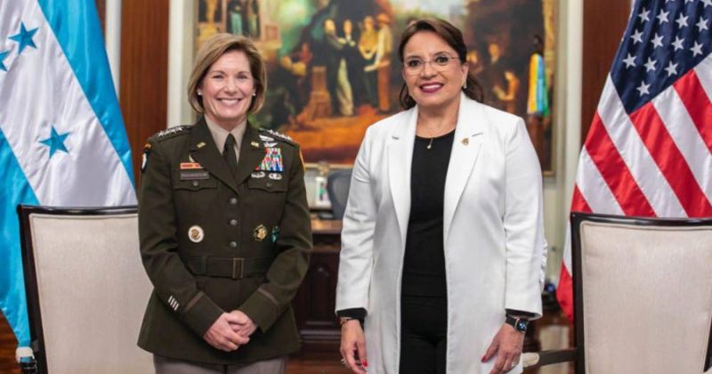 Laura Richardson de EEUU se reúne hoy con la presidenta en Casa Presidencial