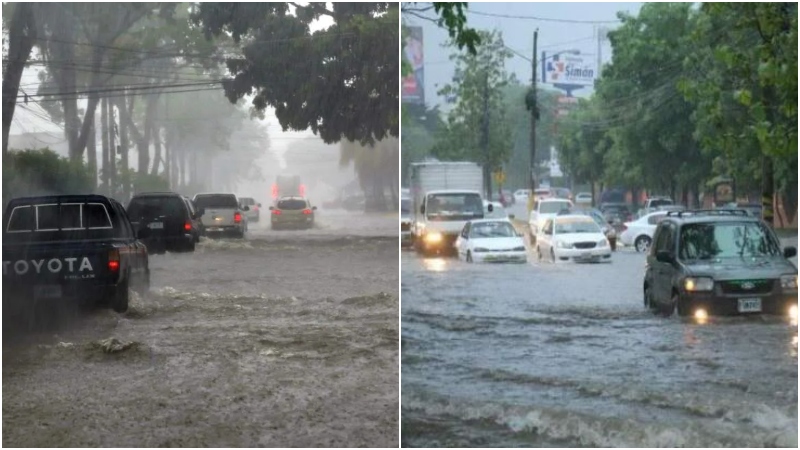 Basta con pocas horas de que llueva en SPS para que las calles se inunden. 