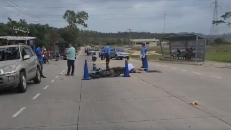 Motociclista pierde la vida en la salida al sur de TGU