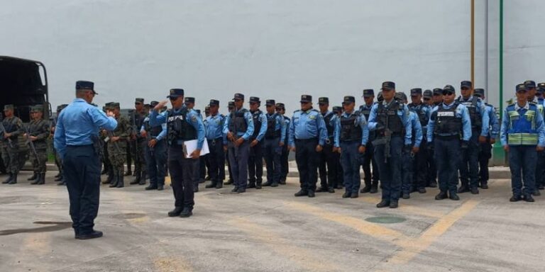 Más de 100 policías intervienen la colonia Los Pinos, Villa Nueva, Hato de Enmedio entre otras en la capital