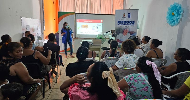 Capacitan a líderes y autoridades comunitarias en gestión de riesgos de desastres