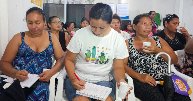 Capacitan a líderes y autoridades comunitarias en gestión de riesgos de desastres