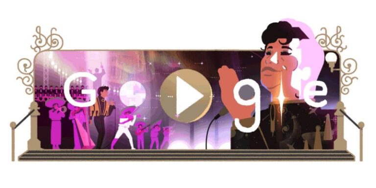 Google dedica su doodle a Juan Gabriel